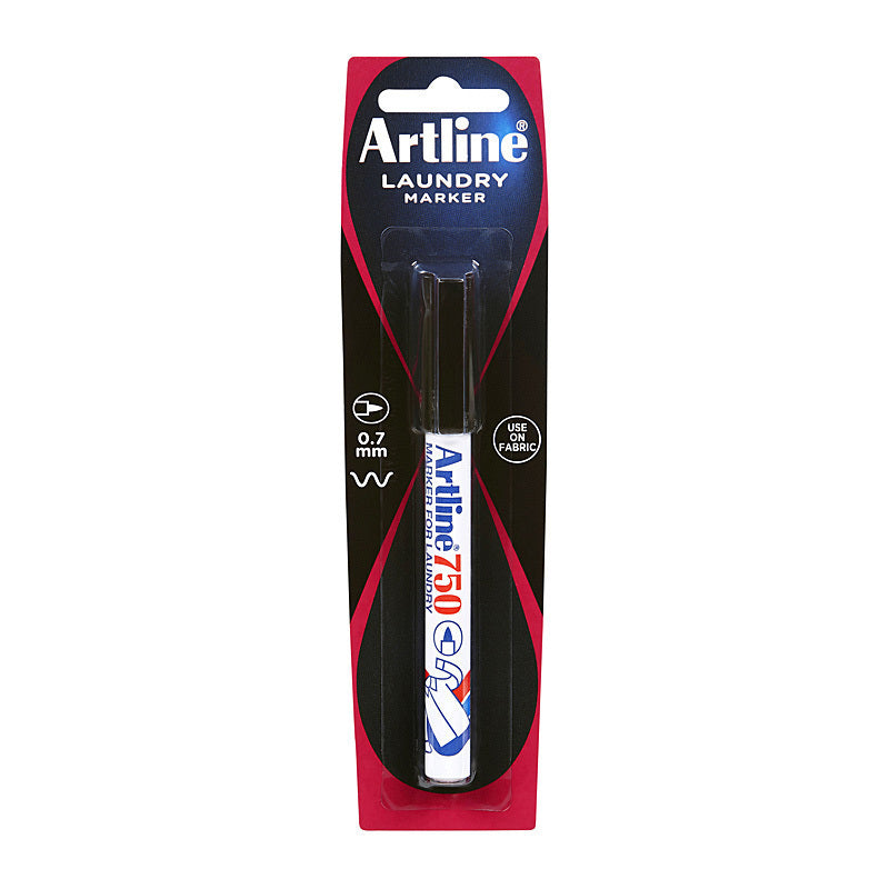 Artline 750 Lndry Mkr Blk HS