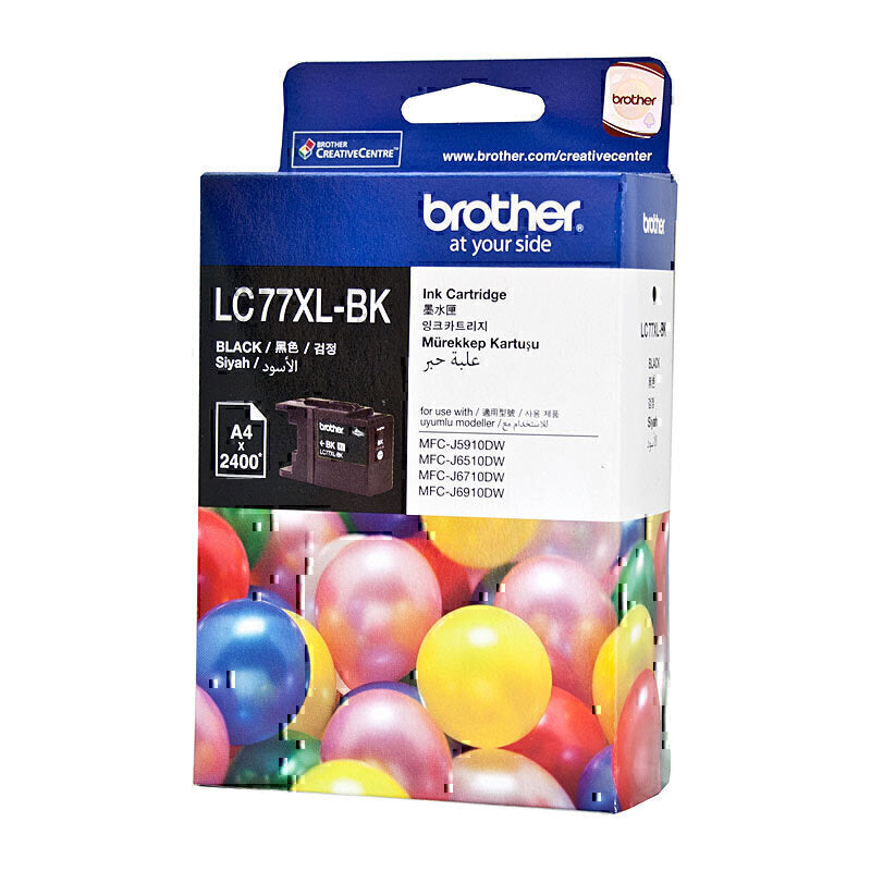 Brother LC77XL Black Ink Cart