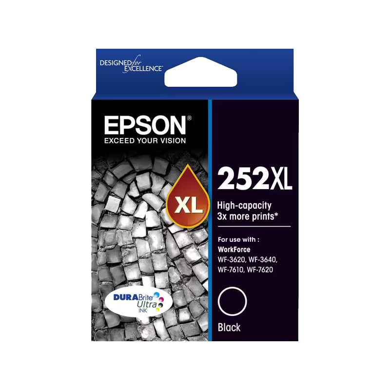 Epson 252XL Black Ink Cart