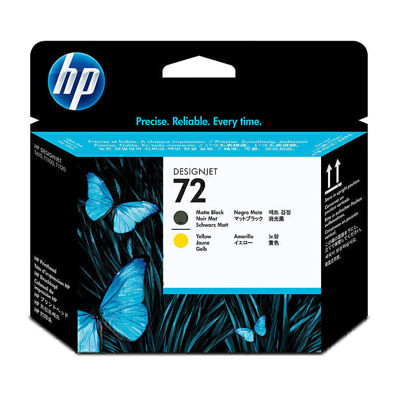 HP #72 M/BK Yell P/head C9384A