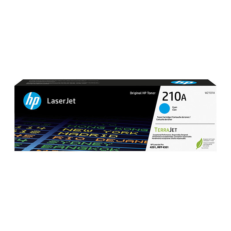 HP #210A Cyan Toner W2101A