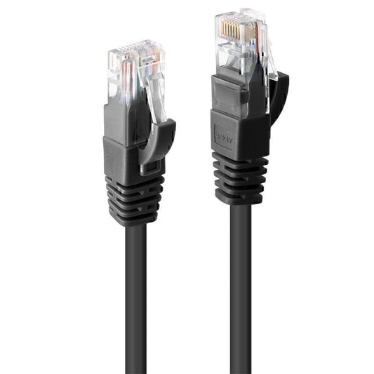 Lindy 0.3m CAT6 UTP Cable BK