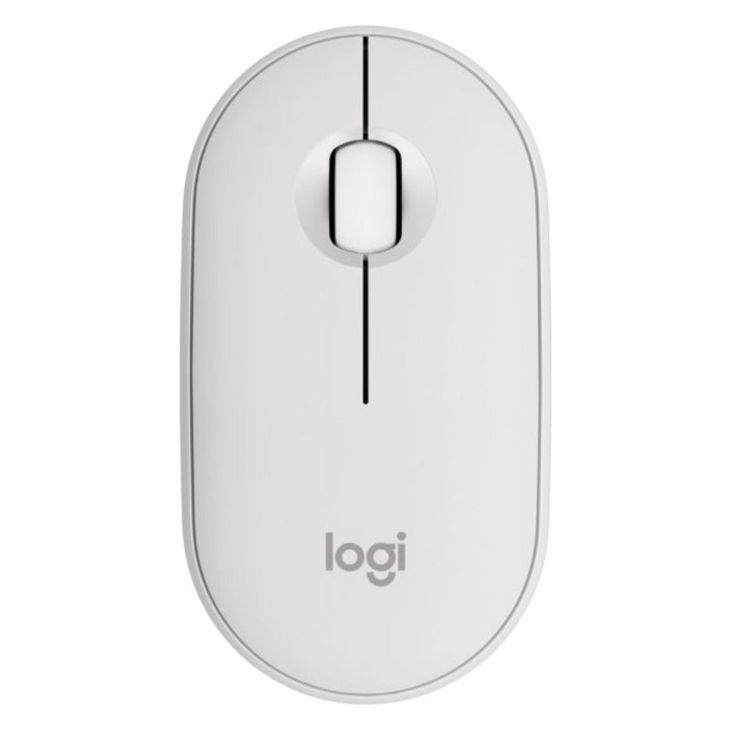 Logitech M350S White Mouse