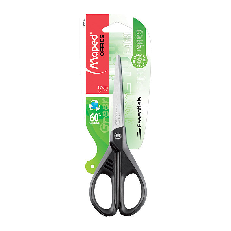 Maped Essent Grn 17cm Scissor