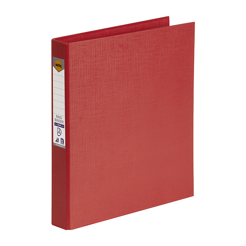 Mbg PE Linen Bndr 2D 25mm Red