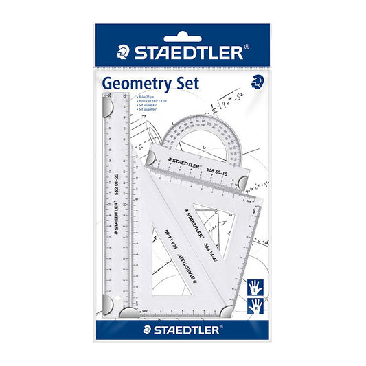 Staed Geometry Set of 4 Transp