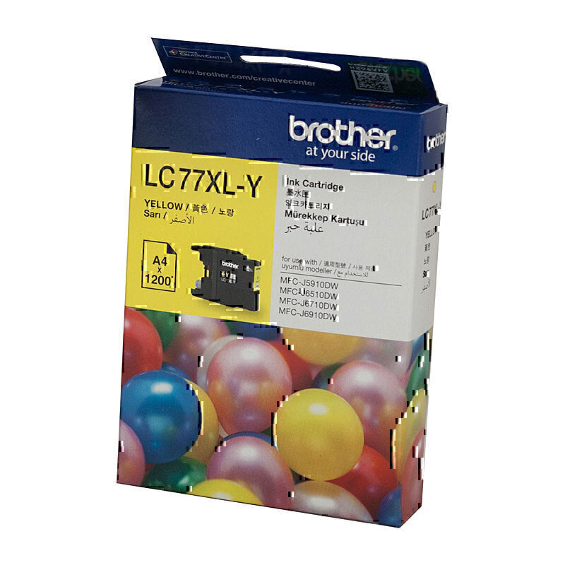 Brother LC77XL Yellow Ink Cart