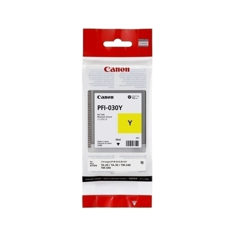 Canon PFI030 Yellow Ink