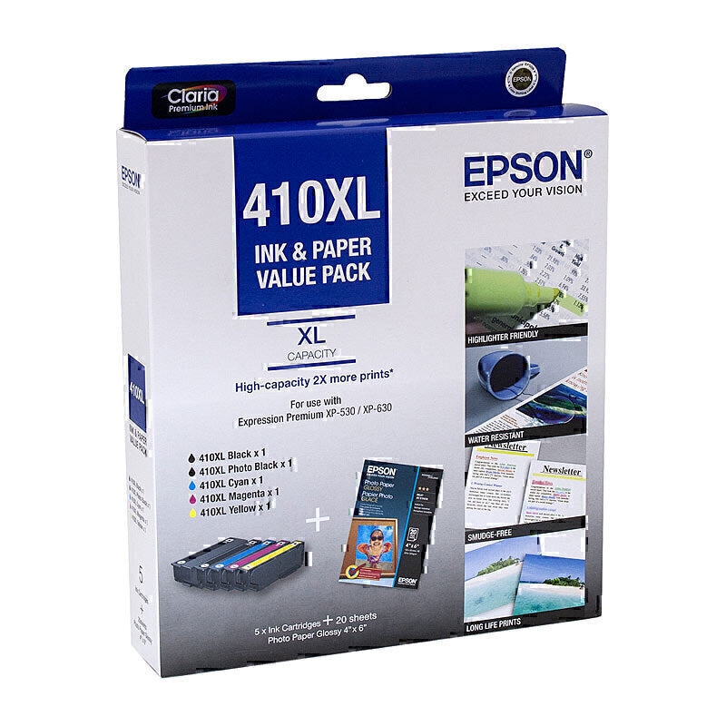 Epson 410XL 5 Ink Value Pack