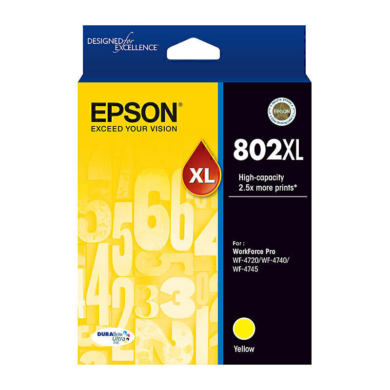 Epson 802XL Yellow Ink Cart