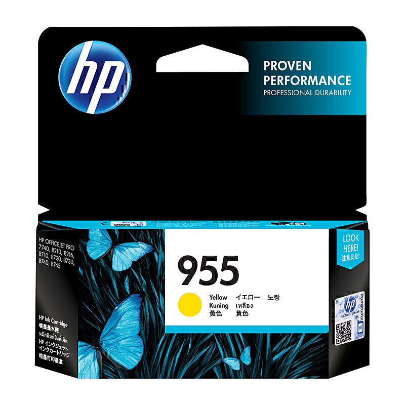 HP #955 Yellow Ink L0S57AA