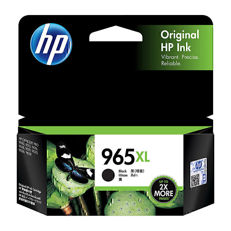 HP #965XL Black Ink 3JA84AA